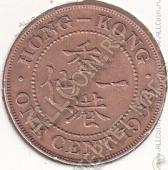 25-28 Гонконг 1 цент 1933г. КМ # 17 бронза 3,95гр. 22мм - 25-28 Гонконг 1 цент 1933г. КМ # 17 бронза 3,95гр. 22мм