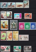 Монако 38 марок годовой набор 1970г. YVERT №809-846** MNH OG (Без Авиа)(1-52)