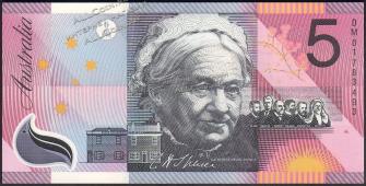 Австралия 5 долларов 2001г. P.56 UNC - Австралия 5 долларов 2001г. P.56 UNC