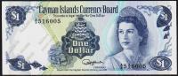 Каймановы острова 1 доллар 1974г. P.5е - UNC
