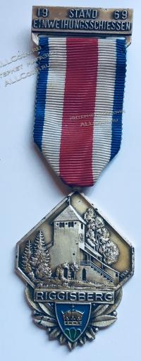 #072 Швейцария спорт Медаль Знаки