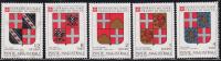 Мальтийский Орден 1979г. 5 марок М156-160  