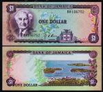 Ямайка 1 доллар 1970г. P.54 UNC