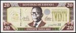 Либерия 20 долларов 2003г. P.28a - UNC