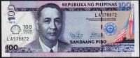 Филиппины 100 песо 2013г. P.NEW - UNC (Ю4) 