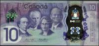 Канада 10 долларов 2017г. P.NEW - UNC 