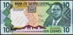 Сьерра-Леоне 10 леоне 27.04.1988г. P.15  UNC