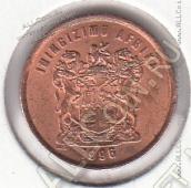 18-76 Южная Африка 1 цент 1996г. КМ # 158 сталь покрытая медью 1,5гр. 15мм - 18-76 Южная Африка 1 цент 1996г. КМ # 158 сталь покрытая медью 1,5гр. 15мм