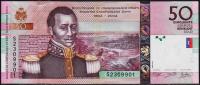 Банкнота Гаити 50 гурд 2014 года. P.274е - UNC