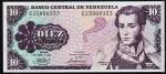 Венесуэла 10 боливаров 1981г. P.60 UNC