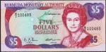 Бермуды 5 долларов 1992г. P.41а - UNC