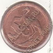 10-101 Южная Африка 5 центов 1992г. КМ # 134 сталь с медным покрытием 4,5гр. 21мм - 10-101 Южная Африка 5 центов 1992г. КМ # 134 сталь с медным покрытием 4,5гр. 21мм