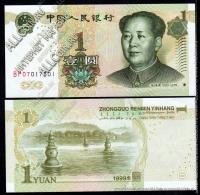 Китай 1 юань 1999г. P.895 UNC