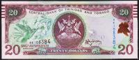 Банкнота Тринидад и Тобаго 20 долларов 2006 (2014 года.) P.49А - UNC