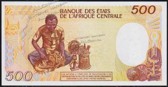 Экваториальная Гвинея 500 франков 1985г.Р.20 UNC  - Экваториальная Гвинея 500 франков 1985г.Р.20 UNC 