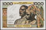 Кот-д’Ивуар 1000 франков 1959г. P.103A.g - UNC