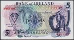 Ирландия Северная 5 фунтов 1971г. P.62а - UNC