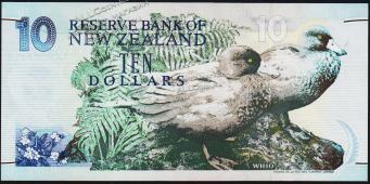 Новая Зеландия 10 долларов 1992г. P.178а - UNC - Новая Зеландия 10 долларов 1992г. P.178а - UNC
