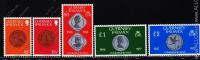 Гернси 5 марок 1980г. М199-203 (MNH)