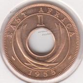 30-11 Восточная Африка 1 цент 1955г. UNC - 30-11 Восточная Африка 1 цент 1955г. UNC