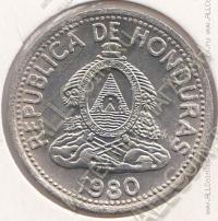 20-49 Гондурас 10 сентавов 1980г. КМ # 76.2 медно-никелевая 7,0гр. 26мм
