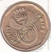 10-3 Южная Африка 20 центов 2003г. КМ #  - 10-3 Южная Африка 20 центов 2003г. КМ # 