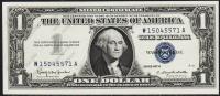 США 1 доллар 1957В  Р.419в - UNC "W-A"