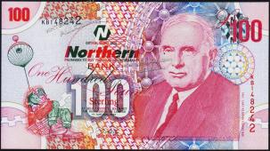 Ирландия Северная 100 фунтов 2005г. P.209 UNC - Ирландия Северная 100 фунтов 2005г. P.209 UNC