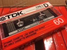 Аудио Кассета TDK D 60 1986 год.  / Япония / - Аудио Кассета TDK D 60 1986 год.  / Япония /