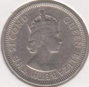 30-43 Малайя и Брит. Борнео 10 центов 1953г.  - 30-43 Малайя и Брит. Борнео 10 центов 1953г. 