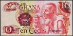 Гана 10 седи 1977г. P.16е - UNC