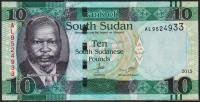 Южный Судан 10 фунтов 2015г. P.NEW - UNC