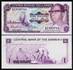 Гамбия 1 даласи 1971г. P.4g - UNC