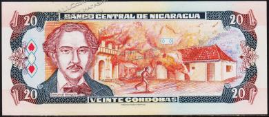 Никарагуа 20 кордоба 1995г. Р.182(1) - UNC - Никарагуа 20 кордоба 1995г. Р.182(1) - UNC