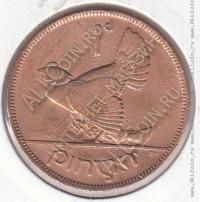 8-81 Ирландия 1 пенни 1928г. КМ # 3 бронза 9,45гр. 30,9мм