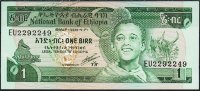 Банкнота Эфиопия 1 бирр 1991 года. P.41в - UNC