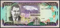 Ямайка 100 долларов 1994г. P.76а - UNC