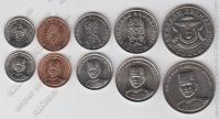Бруней нобор 5 монет 2002г.(арт124)