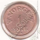 32-147 Норвегия 1 эре 1952г. КМ # 398 бронза 2,0гр. 16мм - 32-147 Норвегия 1 эре 1952г. КМ # 398 бронза 2,0гр. 16мм