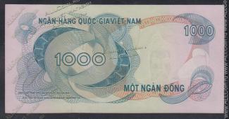 Южный Вьетнам 1000 донгов 1971г. P.29 UNC - Южный Вьетнам 1000 донгов 1971г. P.29 UNC