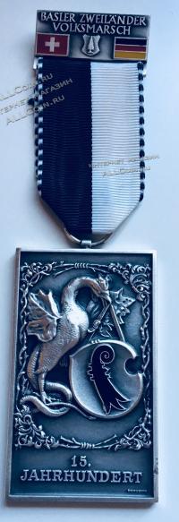 #079 Швейцария спорт Медаль Знаки
