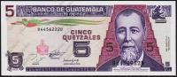 Гватемала 5 кетцаль 1993г. P.88а - UNC