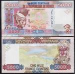 Гвинея 5.000 франков 2006г. P.41 UNC