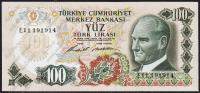 Турция 100 лир 1972г. P.189(1) - АUNC