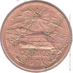  5-13	Мексика 20 сентавов 1971г. КМ #440 бронза 10,0 гр. 28,5мм