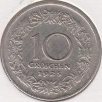 25-40 Австрия 10 грошей 1925г.