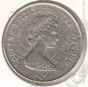 33-87 Восточные Карибы 25 центов 1998г. КМ # 14 медно-никелевая 6,48гр. 23,98мм - 33-87 Восточные Карибы 25 центов 1998г. КМ # 14 медно-никелевая 6,48гр. 23,98мм