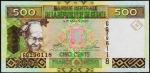 Гвинея 500 франков 2006г. P.39а - UNC