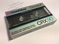 Аудио Кассета GOLDSTAR CRX 90 TYPE II 1988 год. / Южная Корея /