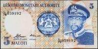 Банкнота Лесото 5 малоти 1979 года. P.2 UNC